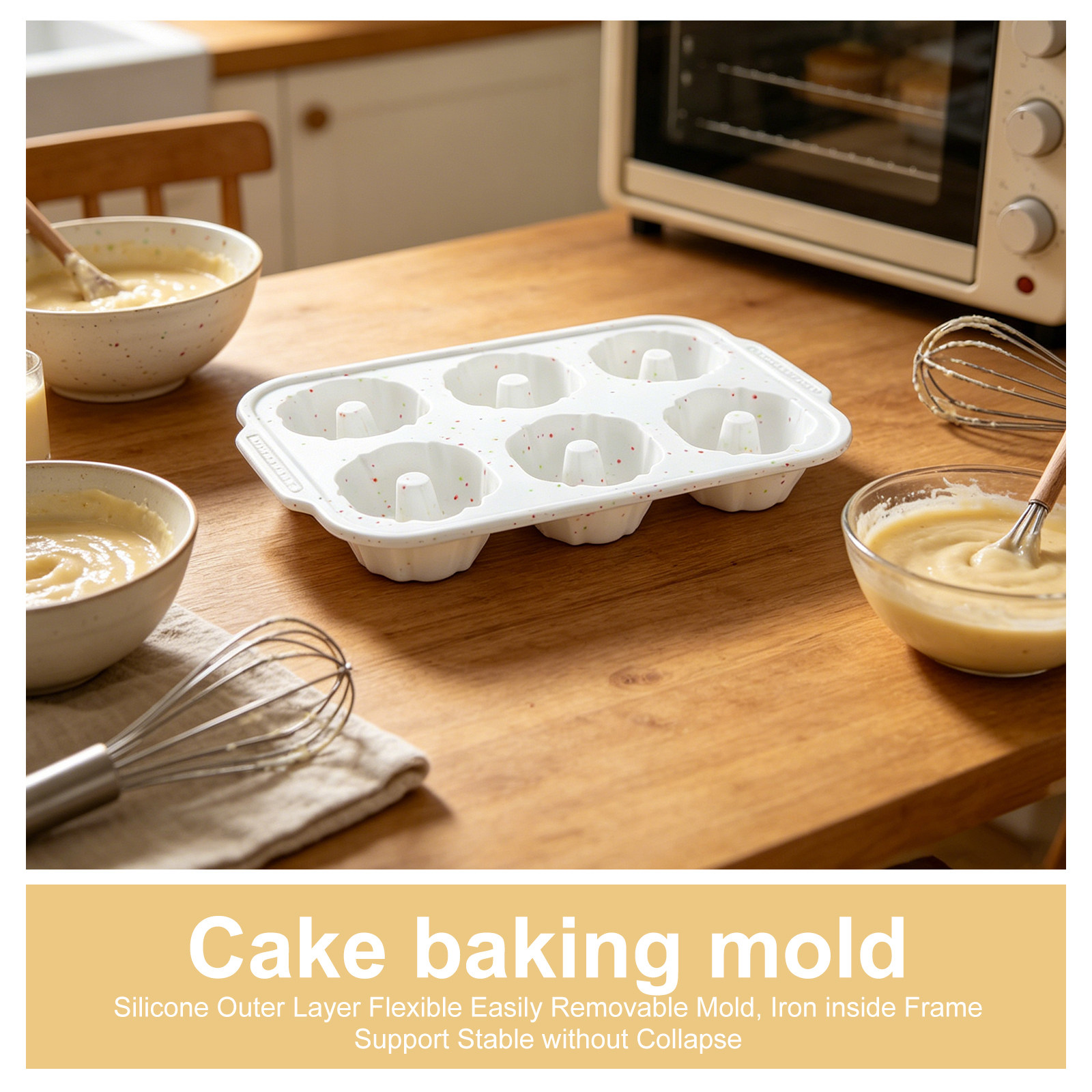 2Pcs Silicone Baking Molds Don - Donut Mold Silicone recension och pris