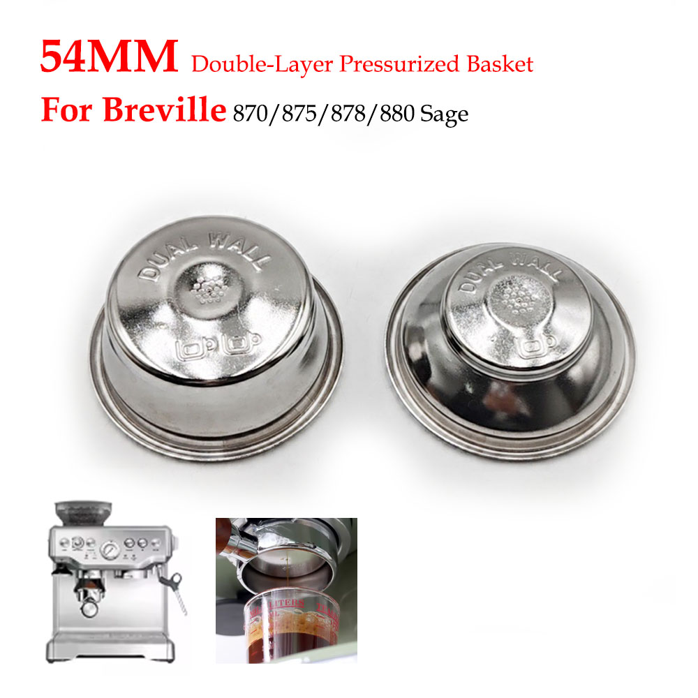 54mm Dual-Layer Pressurized Fi - Breville Espresso Bes870 recension och pris