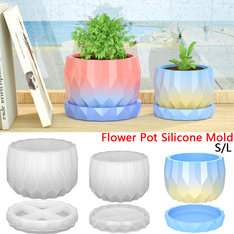 1 Set Silicone Planter Molds F - Potsticker Mold recension och pris