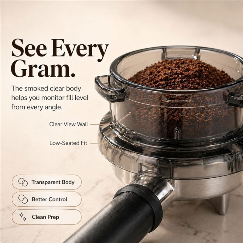 B15C Dosing Funnel 54Mm Twist- - Breville Espresso Barista Touch recension och pris