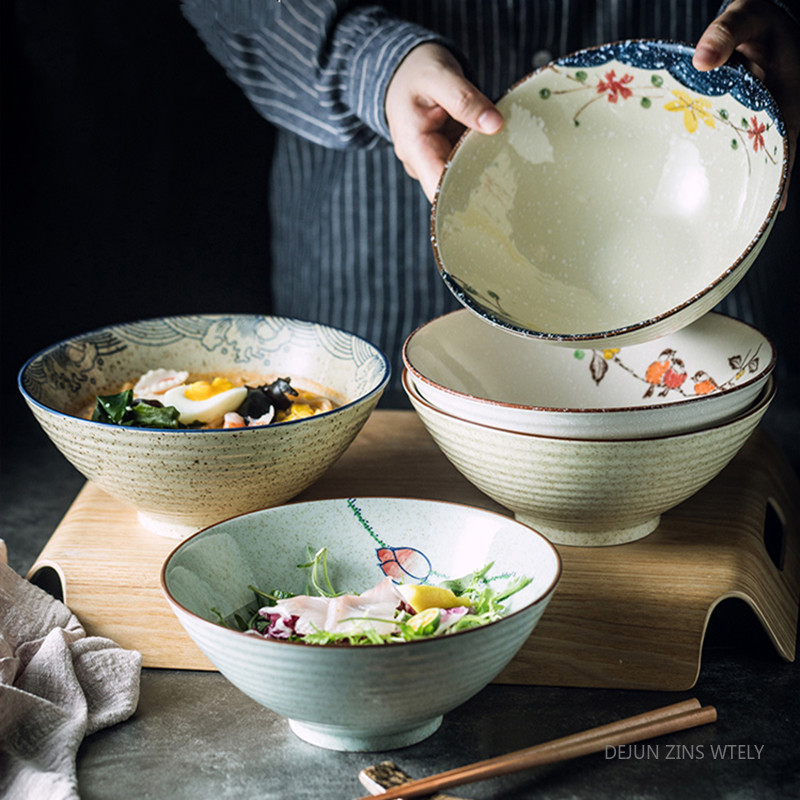 8-inch Ceramic Noodle Bowl Jap - Dim Sum Basket recension och pris